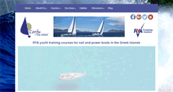 Desktop Screenshot of corfuseaschool.com